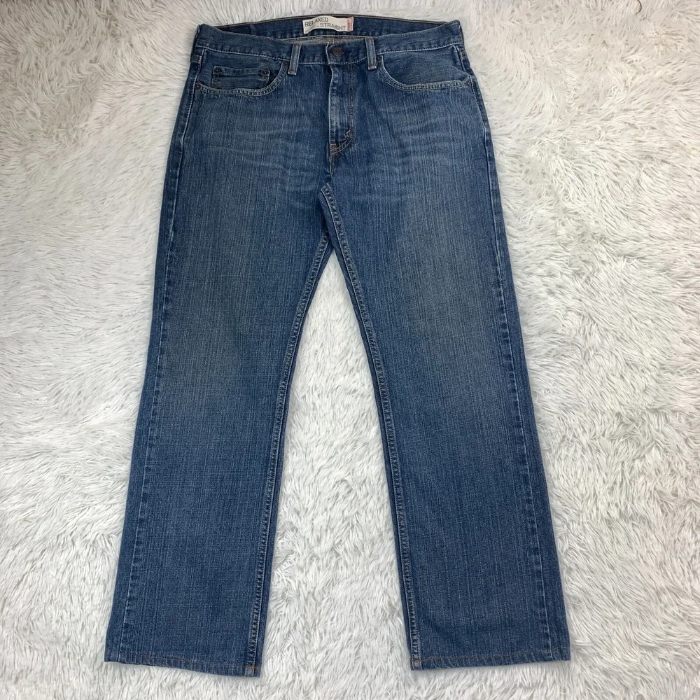 Levis Jeans 34x30 Blue 559 Baggy Loose Relaxed Skater Denim Pants Y2K Tag‎ 33x32